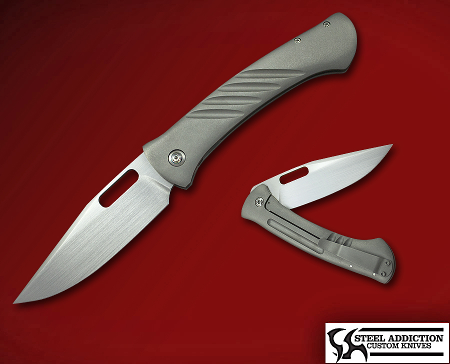 Kevin Foster Swordfish In Magnacut Steel Addiction Knives