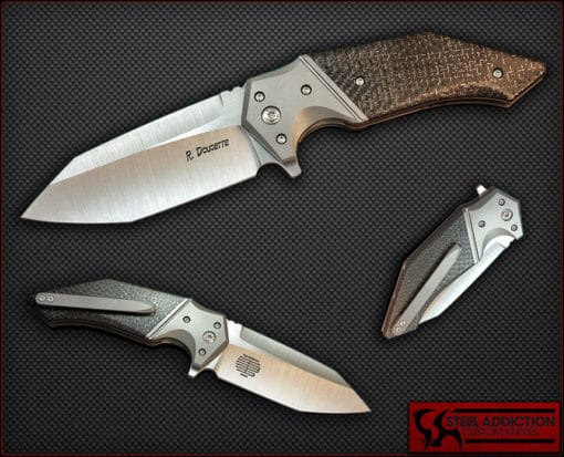 Randy Doucette / Tashi Bharucha Jack Flipper - Steel Addiction Knives