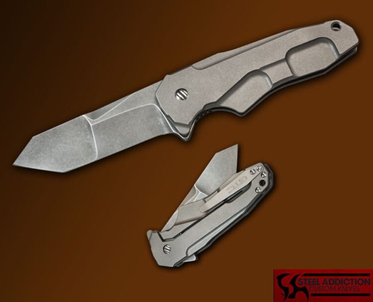 GTC Knives Compound Grind Three Finger Folder Version II