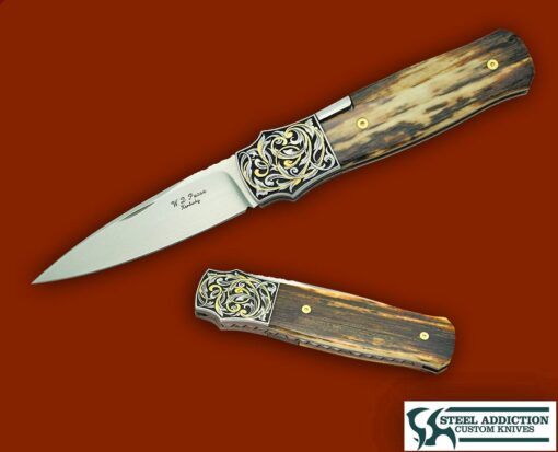 W.D. Pease Engraved Art Dagger