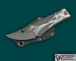ROCKSTEAD Knives CHOU Neck Knife With Etching