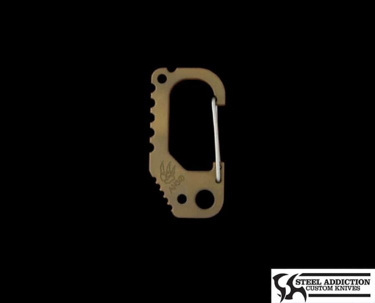 Jens Anso Titanium Carabiner V.2 Multi-Tool
