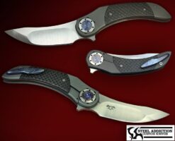 Sharknivco Knives Edison Barajas / John Gray One Off Flipper