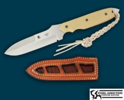 Graham Knives RAZORBACK In Leather