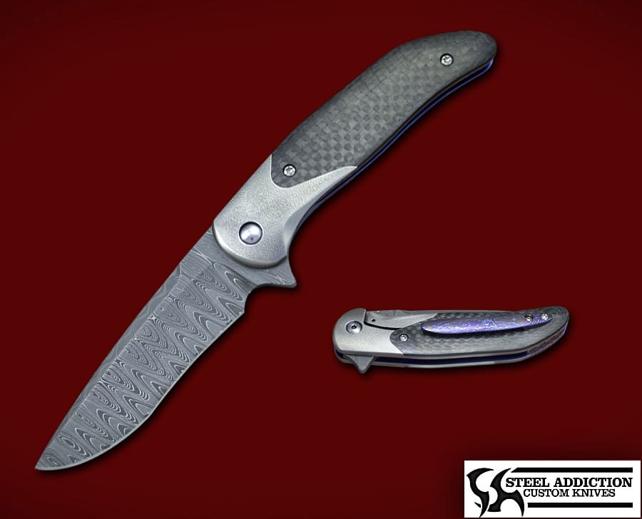 Daniel Galloway DRESSED 3.5 Bolster Lock MONGOOSE Flipper - Steel ...