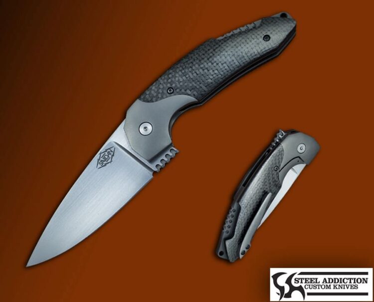 Thierry Savidan MAXIMUS Bolster Lock Flipper