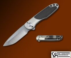 DireWare Knives TAILWHIP In CPM- S110V