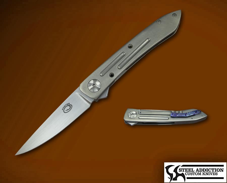 Kevin Foster Anchovy Flipper - Steel Addiction Knives