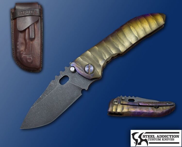 Dalibor Bergam Knives Sirius Integral With Custom Sheath