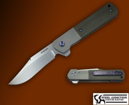 Enrique Pena Barlow Bolster Lock Flipper