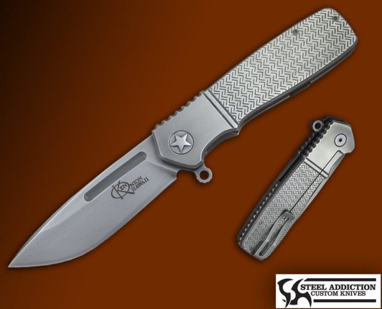 Ken Onion Custom ONE OFF Military Flipper