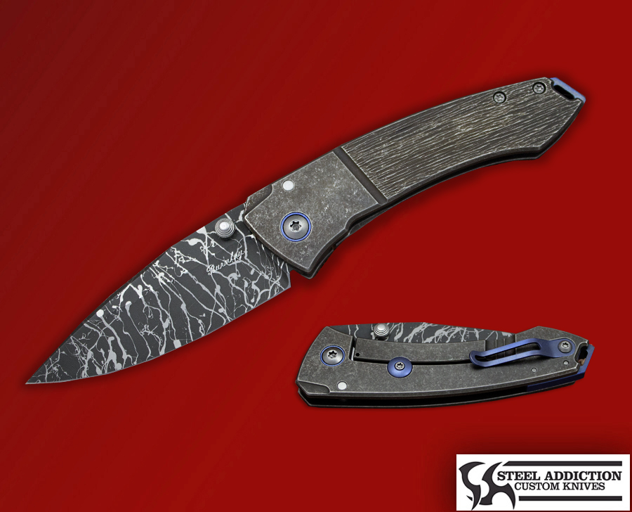 Lucas Burnley VIRAL TUNA Steel Addiction Knives