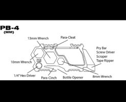 Alternative view of Mike Bond Ti2 DESIGN Para-Biner MULTI TOOL