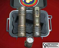 Ti2Design / Mike Bond  Custom COPPER Pele Light HAWAIIAN ETCH