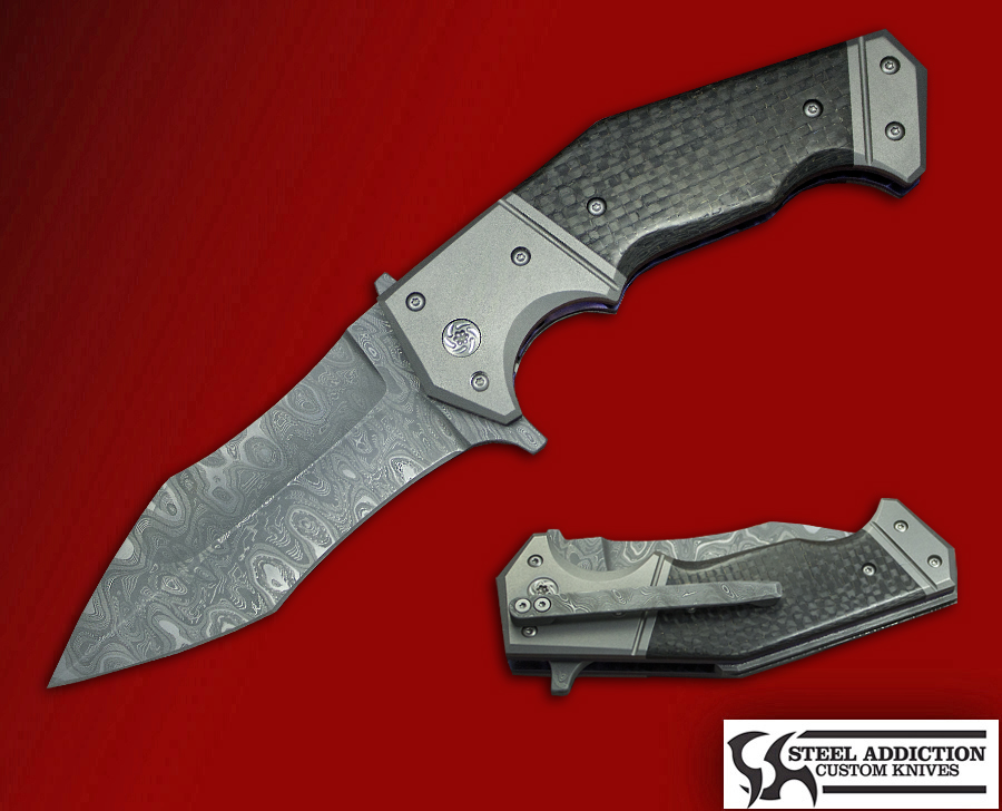 Randy Doucette DRESSED Double Bolster Serpent Flipper - Steel Addiction ...