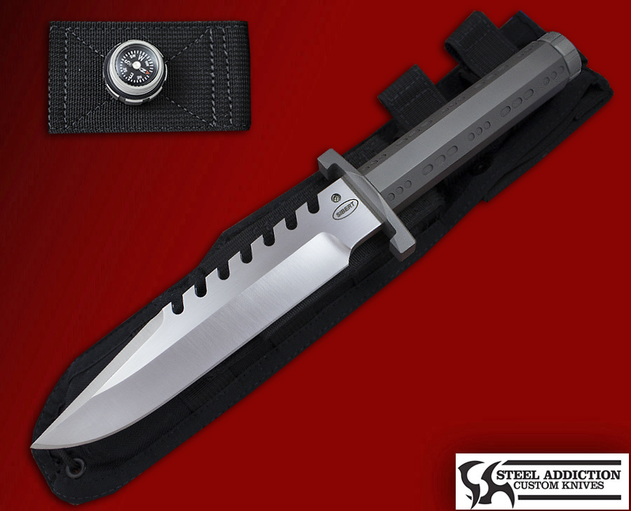 Shane Sibert / Allen Elishewitz E/S-1 Titanium Hollow Handle SAWTOOTH ...