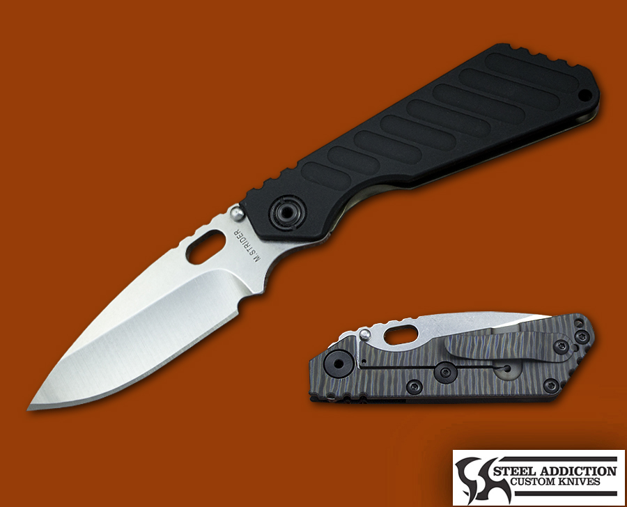Strider Knives FATTY 3/4 Grind Stone Washed SNG