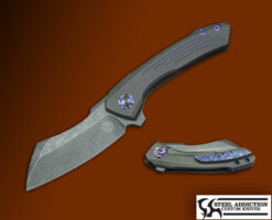 TUFFKNIVES  MINI Cleaver Prototype #1 Of 3