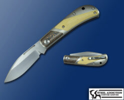 Jim Burke DUAL Inlay REBEL SlipJoint