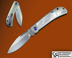 Jim Burke Pearl Inlay REBEL Slip Joint