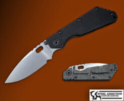 Strider Knives Stone Washed G10 Scale SMF