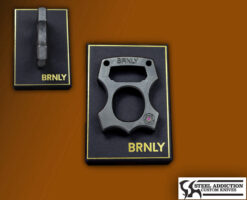 BRNLY ROYAL .375 ZIRCONIUM CYPOP / Rose Stamp Inlaid Ruby With 18K Gold