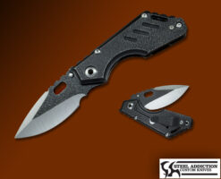 Mick Strider Custom NIGHTMARE  GRIND STUBBY XL SPEAR POINT