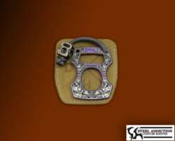 BRNLY  Engraved Titanium CYPOP With Silver BEAD