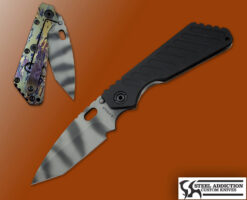 Strider Knives Tiger Stripe ONE Off SMF TANTO