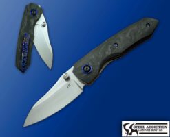 Chad Nell / JVO UTAH Front Flipper With Timascus Accents