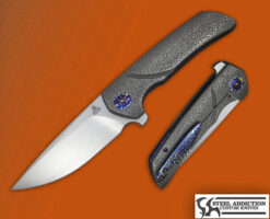 Walter Randolph Hand Carved  MINI Chaos With Timascus Accents