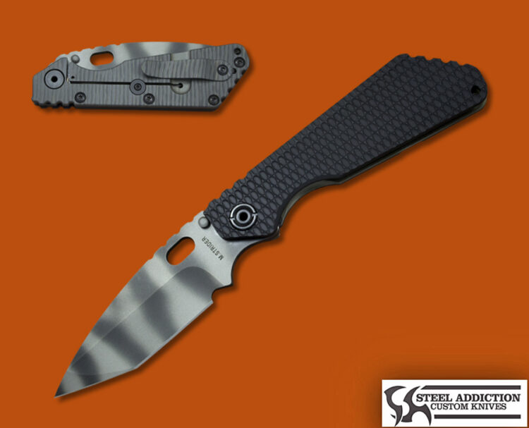 Strider Knives Tiger Stripe HYBRID SMF TANTO