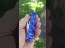 Jim Burke Chipped MOKUTI PYRAMID Grind REBEL Frame Lock