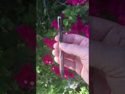 Brain Fellhoelter FULL Size Fluted COPPER And Damasteel TIBOLT