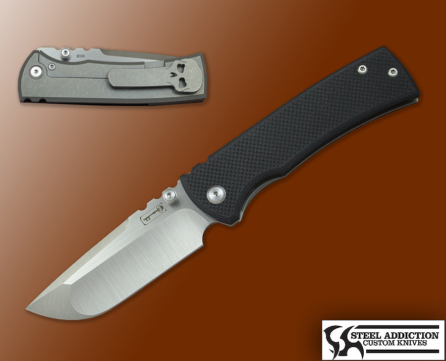 Chaves Knives Redencion 229 Drop Point Steel Addiction Knives