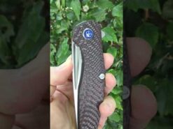 Shirogorov Knives 111 In RED CARBON FIBER