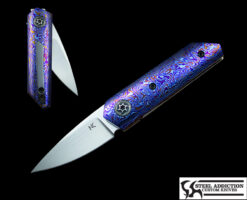 Chad Nell LAVA LAMP Timascus TRICO Front Flipper
