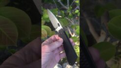 Strider Knives Stone Washed HYBRID SMF In CTS-XHP