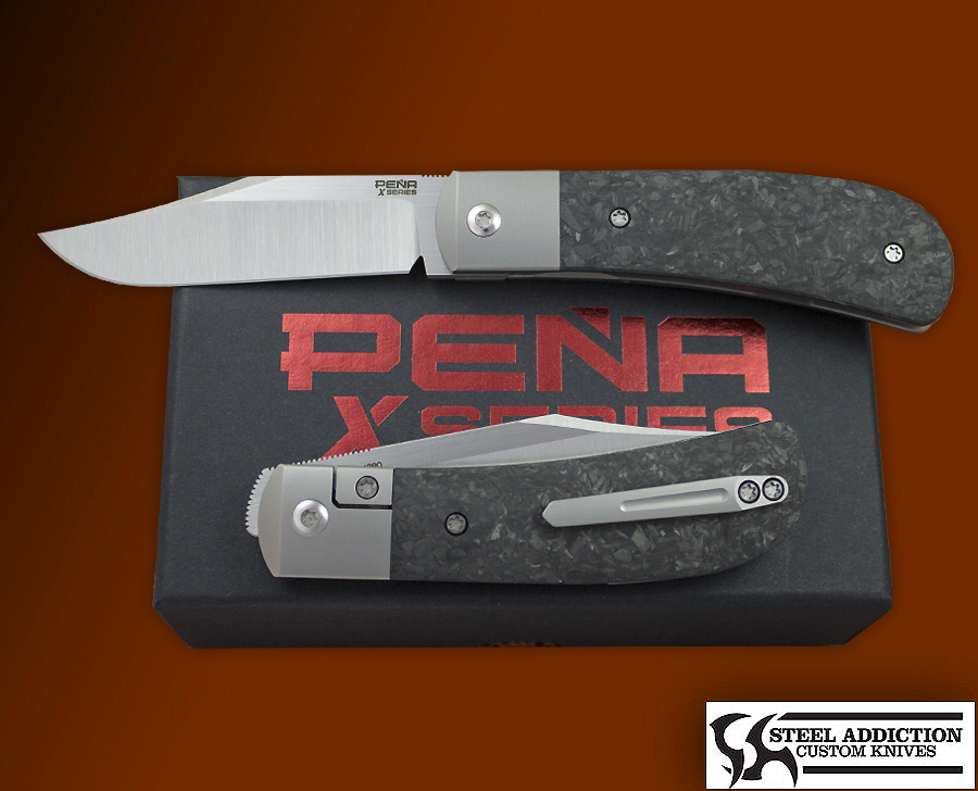 Pena Knives X-Series Lanny's Clip Front Flipper