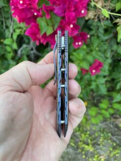 Alternative view of Deryk Munroe LEFTY Carved TALONITE CHIMERA