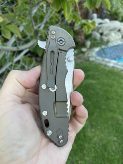 Alternative view of Rick Hinderer Custom Spear Point  XM-24 Flipper