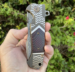 Alternative view of Andre de Villiers Custom DAMASTEEL HUMMER