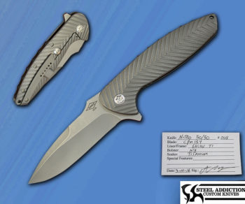 Peter Carey x WE Knife Co. interweave utility, aesthetics and convenience  in Nitro Mini