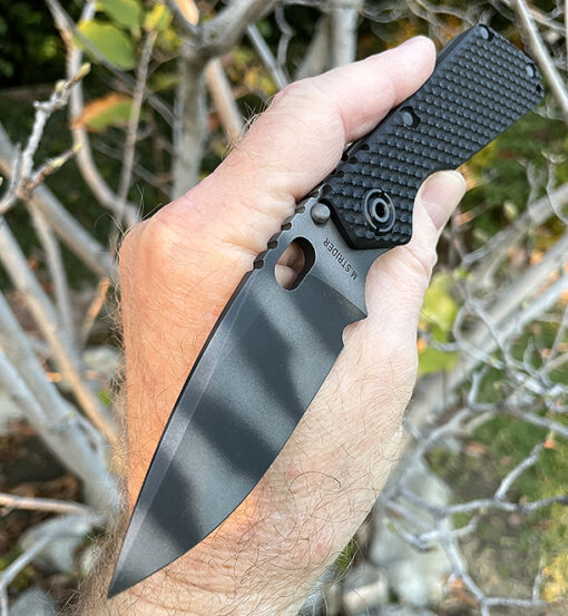 Strider Knives Tiger Stripe FATTY  HYBRID  SNG In G10