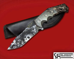 Randy Doucette SKULL Fighter In Leather