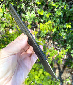 Alternative view of ZU Bladeworx  Ultralight Tanto