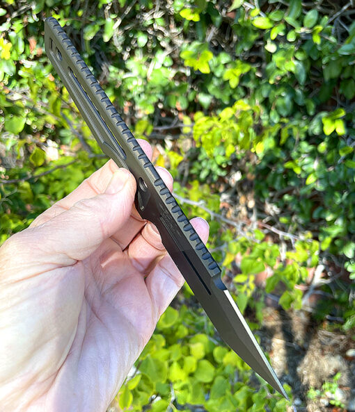 ZU Bladeworx Ultralight Tanto Steel Addiction Knives