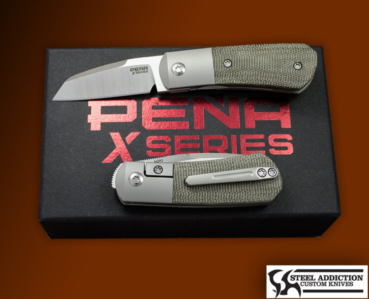 Pena Knives X-Series MICRO APACHE Front Flipper
