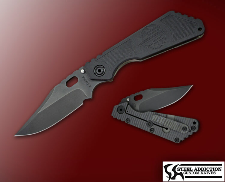 Strider Knives MURDERED Bowie Grind SMF PD1