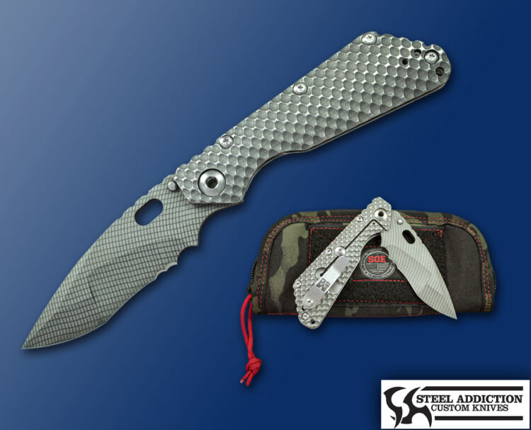 Mick Strider Custom DGG Multi Grind GRID Pattern SMF